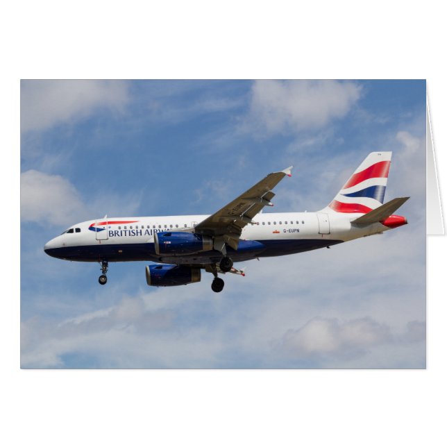 British Airways Airbus A319 (Front Horizontal)