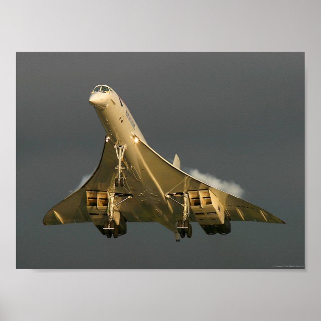 British Airways Concorde Poster (Front)