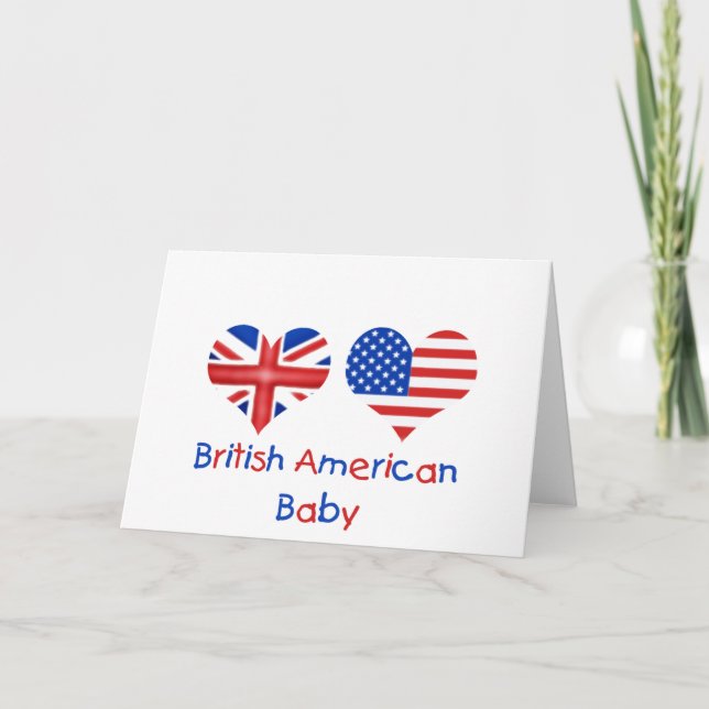 British American Baby Card (Front)
