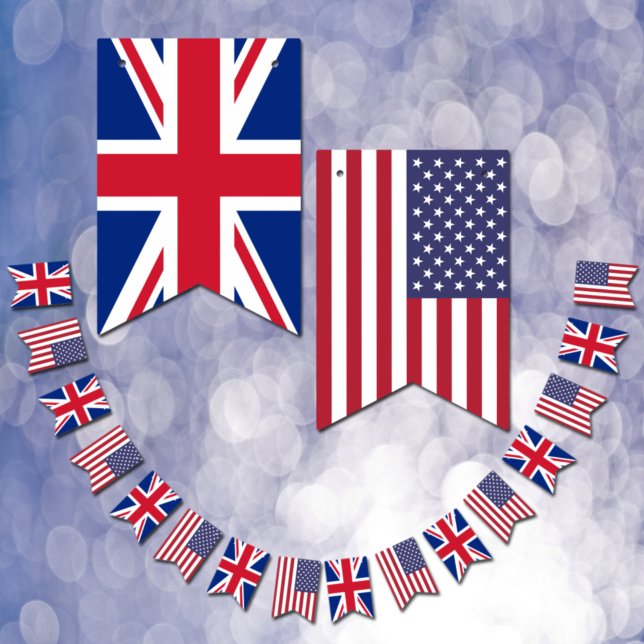 British American Flag, Party Union Jack flag / USA (Creator Uploaded)