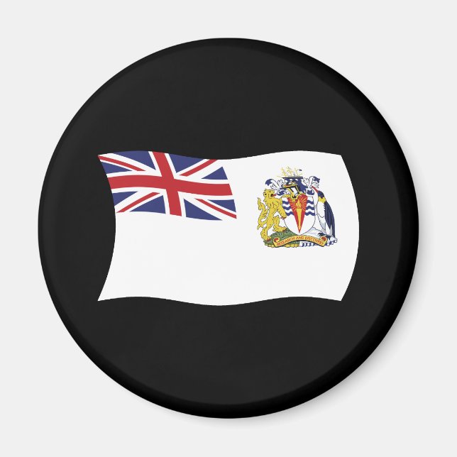 British Antarctic Flag Magnet (Front)