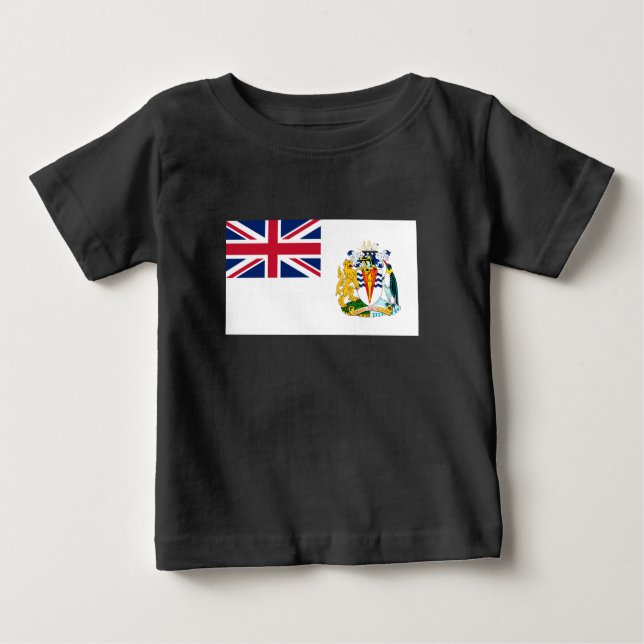 British Antarctic Territory Flag Baby T-Shirt (Front)