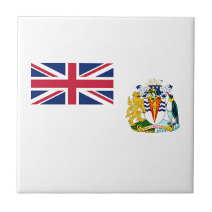 British Antarctic Territory Flag Ceramic Tile