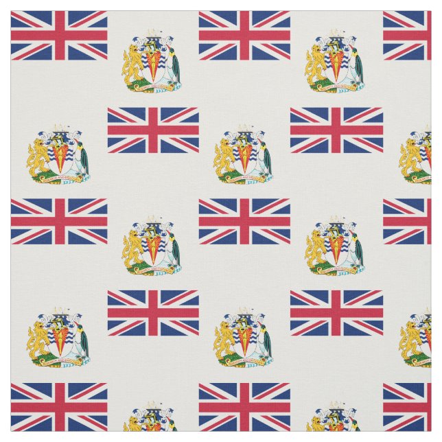British Antarctic Territory Flag Fabric (Swatch)