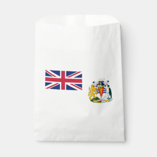 British Antarctic Territory Flag Favour Bag