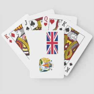 British Antarctic Territory Flag Playing Cards