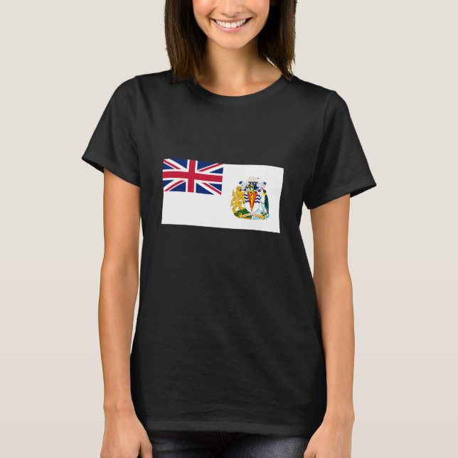 British Antarctic Territory Flag T-Shirt (Front)