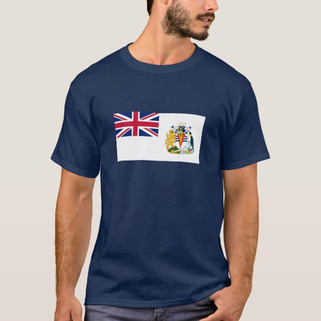 British Antarctic Territory Flag T-Shirt (Front)