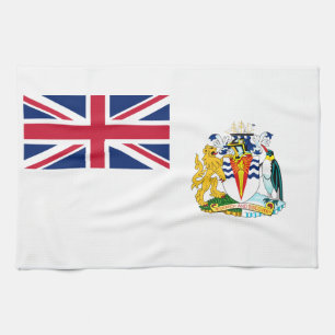 British Antarctic Territory Flag Tea Towel