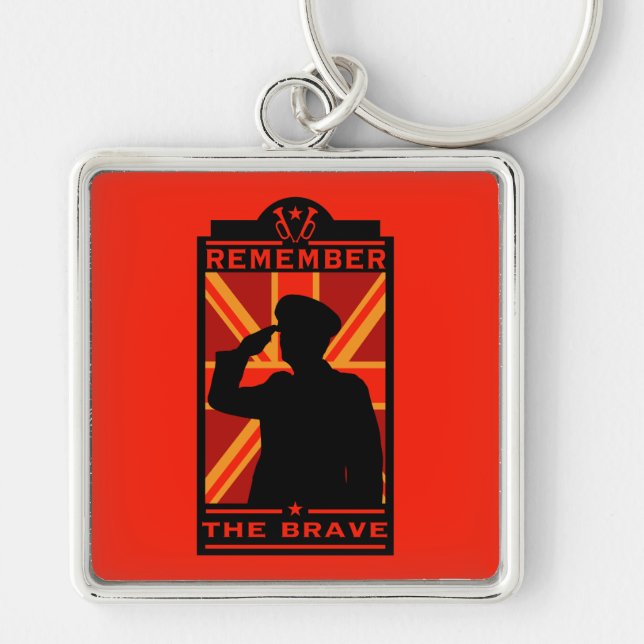 British Armed Forces Day Key Ring (Front)