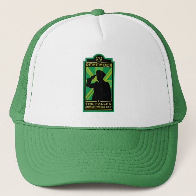 British Armed Forces Day Trucker Hat (Front)