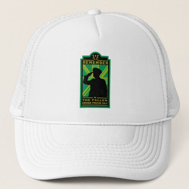 British Armed Forces Day Trucker Hat (Front)