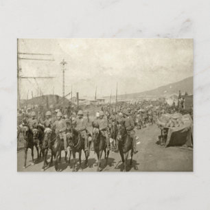 British army Boer War Postcard