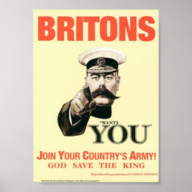 British Army Poster (Front)