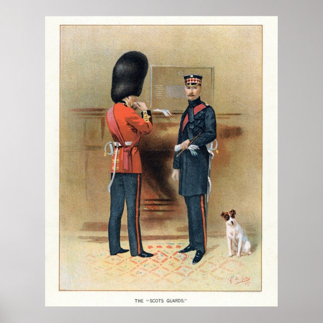 British Army - The Scots Guards Poster (Front)