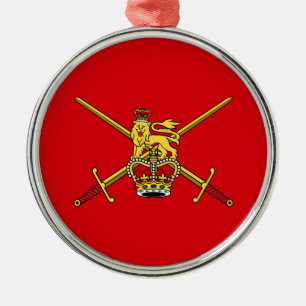 British Army (UK Military) Metal Ornament