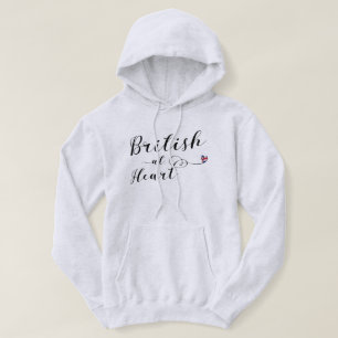 British At Heart Hoodie, Great Britain Hoodie