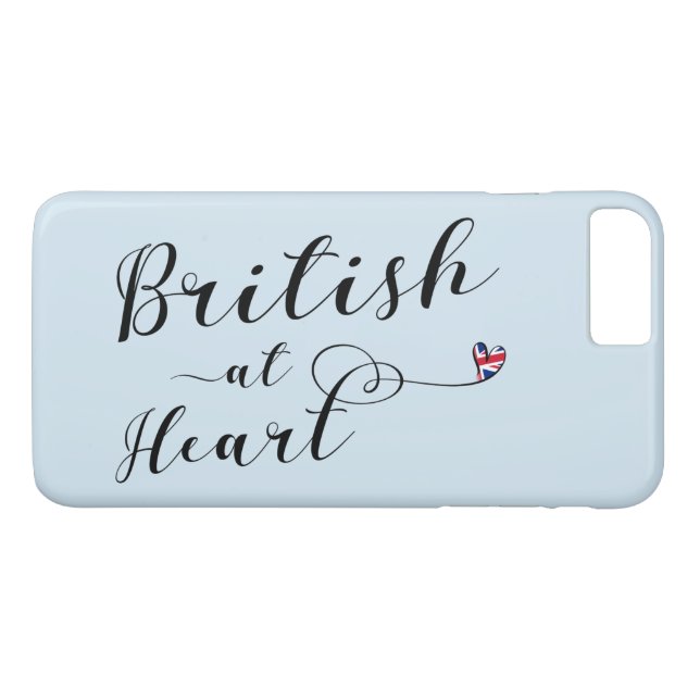 British At Heart Mobile Phone Case (Back (Horizontal))