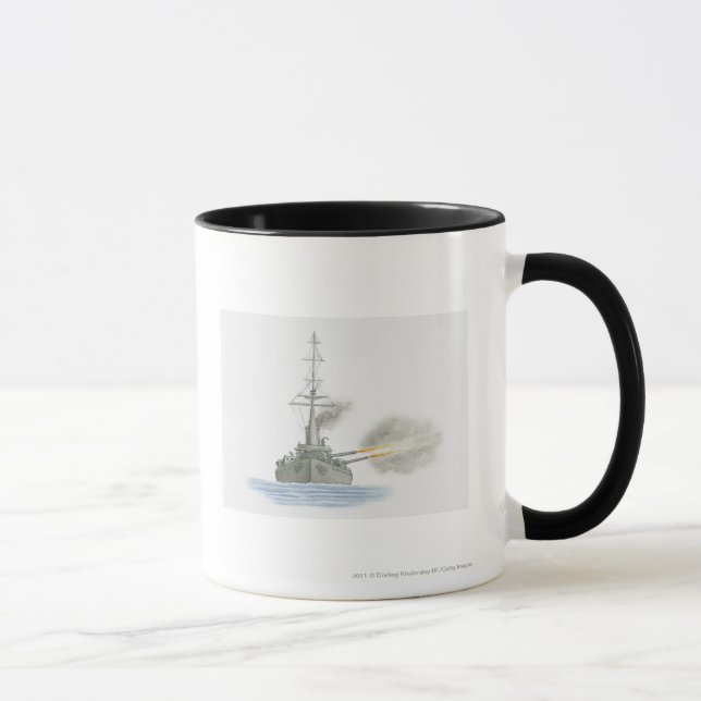 British battle cruiser mug (Right)