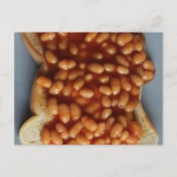 British Beans on Toast Food Joke Gift for Expat UK