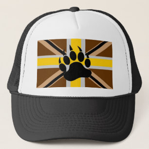 British Bear Pride Flag Trucker Hat