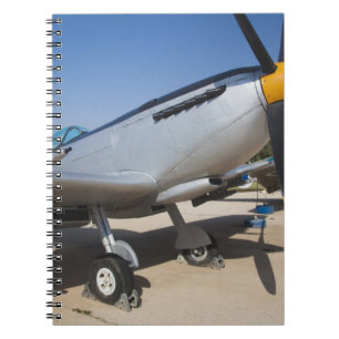 British-built Spitfire fighter Notebook