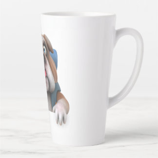 British Bulldog Backpacker Latte Mug