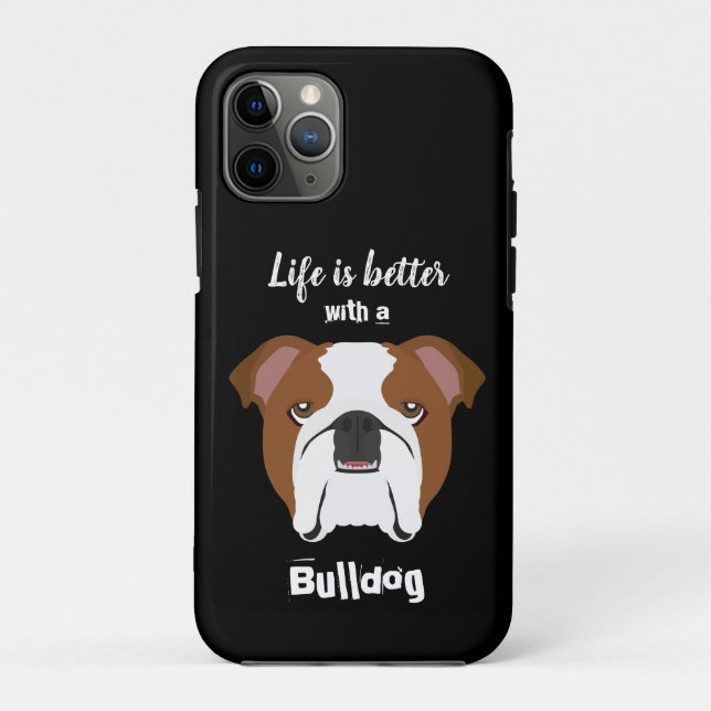 British Bulldog Case-Mate iPhone Case (Back)