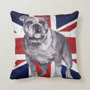 British Bulldog - English Bulldog Cushion
