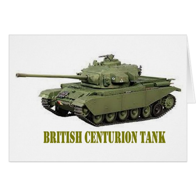 BRITISH CENTURION TANK (Front Horizontal)