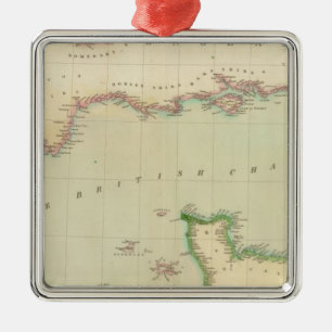 British Channel Metal Tree Decoration
