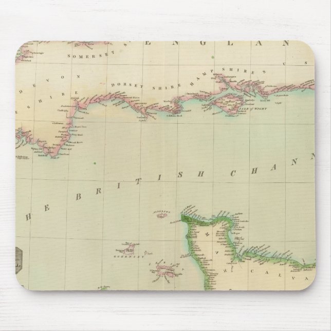 British Channel Mouse Pad (Front)
