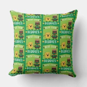 British Cheddar Cheese And Pickle lovers  Cushion