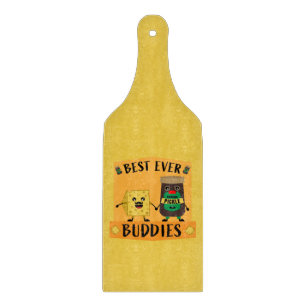 British Cheddar Cheese And Pickle lovers  Cutting Board