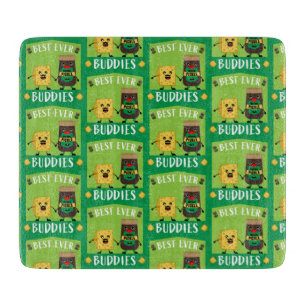 British Cheddar Cheese And Pickle lovers  Cutting Board