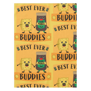 British Cheddar Cheese And Pickle lovers  Tablecloth