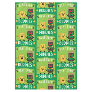 British Cheddar Cheese And Pickle lovers Tablecloth