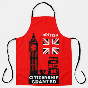 British Citizenship Gifts Apron
