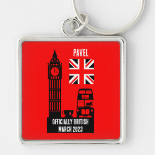 British Citizenship Gifts Key Ring