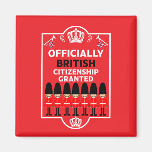 British Citizenship Gifts Magnet