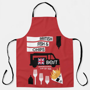 British Classic Fish And Chips      Apron