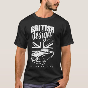 British Classic Super Car Triumph TR6 T-Shirt