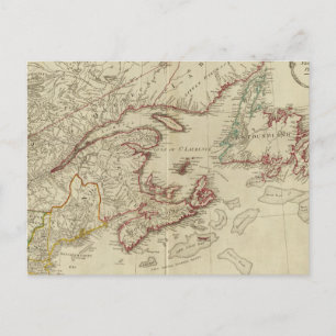 British colonies North America, New England Postcard