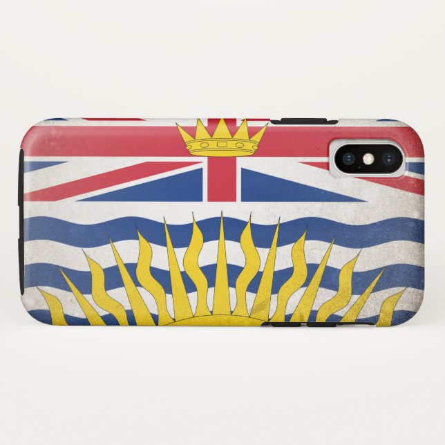 British Columbia Case-Mate iPhone Case (Back (Horizontal))