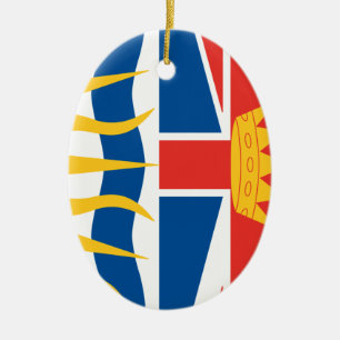 BRITISH COLUMBIA CERAMIC TREE DECORATION