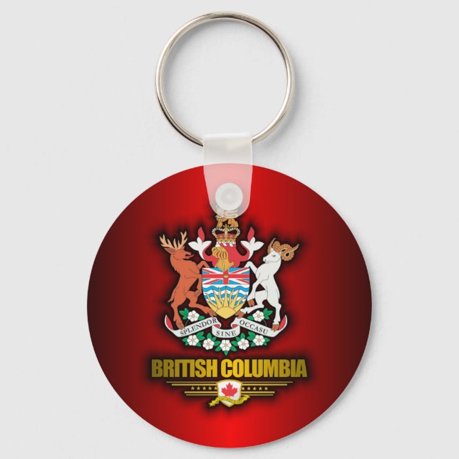 British Columbia COA Key Ring (Front)