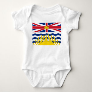 British Columbia Flag Baby Bodysuit
