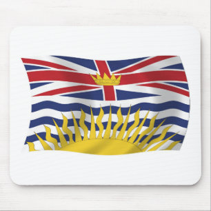 British Columbia Flag Mousepad