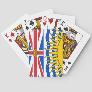 British Columbia Flag Playing Cards