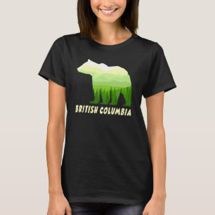 British Columbia Grizzly bear in forest of Canada T-Shirt